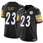 Men & Women & Youth Pittsburgh Steelers #23 Darius Slay Jr. Black 2025 F.U.S.E. Vapor Untouchable Limited Stitched Jersey,baseball caps,new era cap wholesale,wholesale hats
